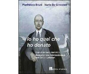 Io ho quel che ho donato