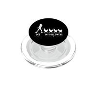 Io i miei follower, amanti delle galline, del pollo PopSockets PopGrip per MagSafe