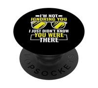 Io Inciampo Così Tu Non Devi - Consapevolezza Delle Persone PopSockets PopGrip Adesivo