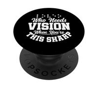 Io Inciampo Così Tu Non Devi - Consapevolezza Delle Persone PopSockets PopGrip Adesivo