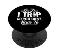 Io Inciampo Così Tu Non Devi - Consapevolezza Delle Persone PopSockets PopGrip Adesivo
