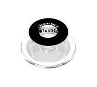 Io Insegno ai miei figli come colpire palle da baseball e rubare basi papà mamma PopSockets PopGrip per MagSafe