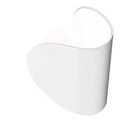 Io - Lampada da parete a LED, 2700 K, 350 lm, 16,5 x 10,5 cm, colore: Bianco