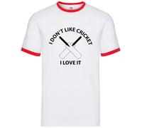 Io No Like Cricket i Love - Uomo Suoneria - Divertente Ashes Inghilterra T20