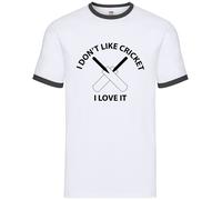 Io No Like Cricket i Love - Uomo Suoneria - Divertente Ashes Inghilterra T20