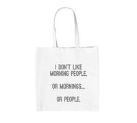 Io No Like da Giorno People, O Mattine, People - Borsa Tote IN Tela - Divertente