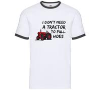 Io No Need A Trattore Pullover Hoes - Uomo Suoneria - Scherzo Divertente Regalo