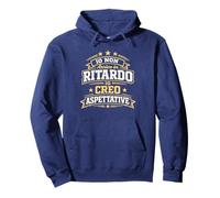 Io Non Arrivo in Ritardo Io Creo Aspettative Regalo Felpa con Cappuccio