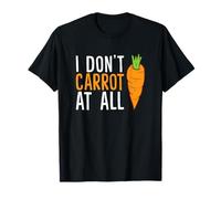 Io non carteggio per niente carote verdure carote Maglietta