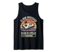 Io Non Invecchio Salgo di Livello Divertente Videogiochi Canotta