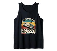 Io Non Invecchio Salgo Di Livello Gamer Canotta