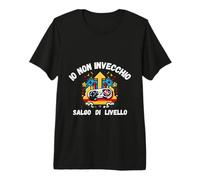 Io Non Invecchio Salgo di Livello Humor Gaming 01 Maglietta Premium
