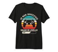 Io Non invecchio Salgo di Livello Maglietta Maglietta Premium