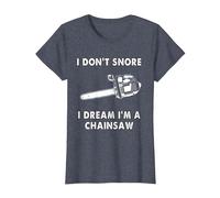 Io Non Russo, Sogno di Essere Una Motosega. Maglietta, Donna, Pervinca, L