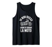Io Non Russo Sogno di Guidare La Moto Canotta