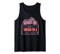 Io Non Russo Sogno Regalo Divertente Moto Motociclista Canotta