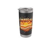 Io non sono 40 Im 30 Dieci Compleanno Bicchiere termico in acciaio inox doppia parete