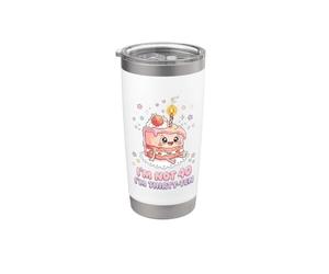 Io non sono 40 Im 30 Dieci Compleanno Bicchiere termico in acciaio inox doppia parete