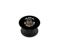 Io non sono 40 Im 30 Dieci Compleanno PopSockets PopGrip Adesivo