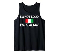 Io Non Sono Forte, Sono Una Maglietta Italiana per Gli Italiani Canotta