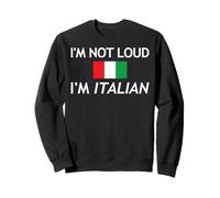 Io Non Sono Forte, Sono Una Maglietta Italiana per Gli Italiani Felpa