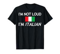 Io non sono rumoroso sono camicia italiana per italiani Maglietta