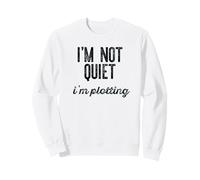 Io Non Sono Tranquillo STO tramando Divertente introverso Sarcastico Meme Felpa