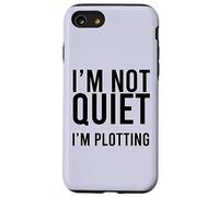 Io non sono tranquillo sto tramando Introvert Sarcastico Divertente Meme Custodia per iPhone SE (2020) / 7/8