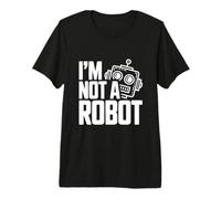 Io Non Sono Un Robot Divertente Geek Tech Humor Maglietta Premium