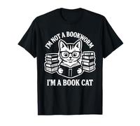 Io Non Sono Un Topo di Biblioteca Sono Un Libro Cat Reader Bookish Maglietta
