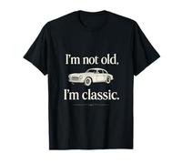 Io non sono vecchio, sono classico - tipografia auto d'epoca Maglietta