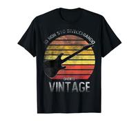 io non sto invecchiando, divento vintage chitarra compleanno Maglietta