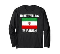 Io Non STO urlando Bandiera iraniana Iran Maglia a Manica