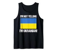 Io Non STO urlando Bandiera Ucraina Paese Ucraina Citazione Canotta