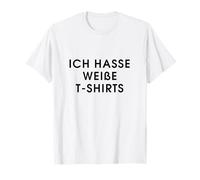 Io Odio T-shirt bianche Maglietta