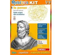 IO PENSO CONFEZIONE VOL, 1 (9788808320223) - Libro Scolastico + Kit Scuola con Copertine Rebillo