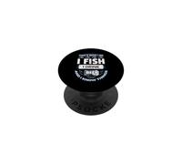 Io Pesco, Bevo Birra e So Cose Divertenti Pescando Vintage PopSockets PopGrip Adesivo