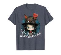 io Pratico la stregatteria, Strega gattara, Gatti Maglietta, Uomo, Pervinca, 5XL