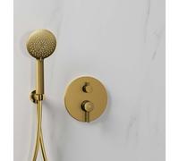 Io Rubinetteria by GME - Sirio Miscelatore deviatore con doccino Oro