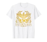 IO Saturnalia Maglietta, Uomo, Bianco, L