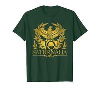 IO Saturnalia Maglietta, Uomo, Verde Foresta, XL