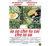 Io So Che Tu Sai Che Io So (DVD) Sordi Vitti