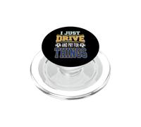 Io solo guido e pago per le cose Soccer Dad PopSockets PopGrip per MagSafe