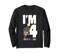 Io sono 2 compleanno ragazza compleanno ragazza Maglia a Manica