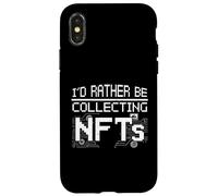 Io Sono Allora Tempo Nft Collecting Custodia per iPhone X/XS