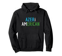 Io Sono azero Americano - Azerbaigian e l'America Pride Felpa con Cappuccio
