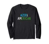 Io Sono azero Americano - Azerbaigian e l'America Pride Maglia a Manica