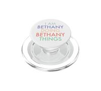 Io sono Bethany. Facendo, Bethany Things. Divertimento Celebrazione PopSockets PopGrip per MagSafe