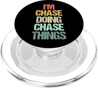 Io sono Chase Doing Chase Things - Divertente Dire Nome Cool Chase PopSockets PopGrip per MagSafe