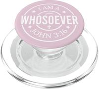 Io sono chiunque Dio cristiano uomini donne cristiani PopSockets PopGrip per MagSafe